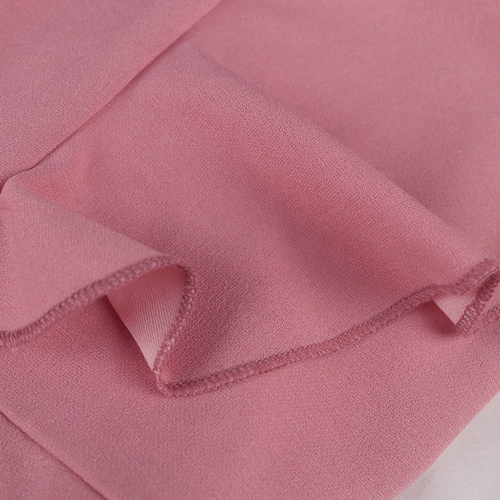 Damen Eleganter Jumpsuit mit voluminösen Rüschendetails Echo Archiv