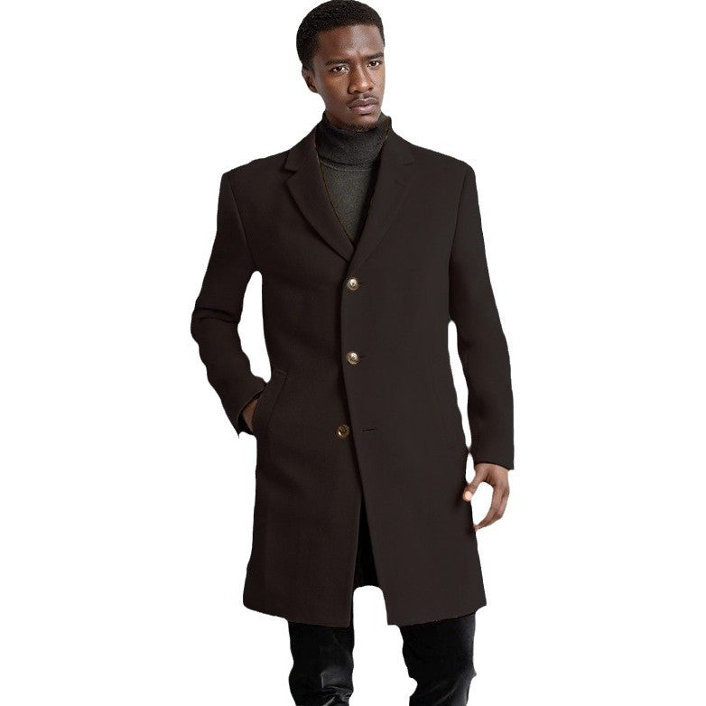 Herren eleganter Langmantel Echoarchiv