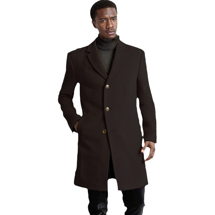 Herren eleganter Langmantel Echoarchiv