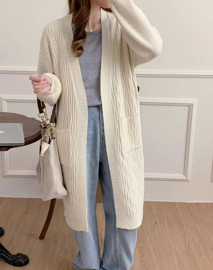Damen Oversized Strickjacke Echo Archiv