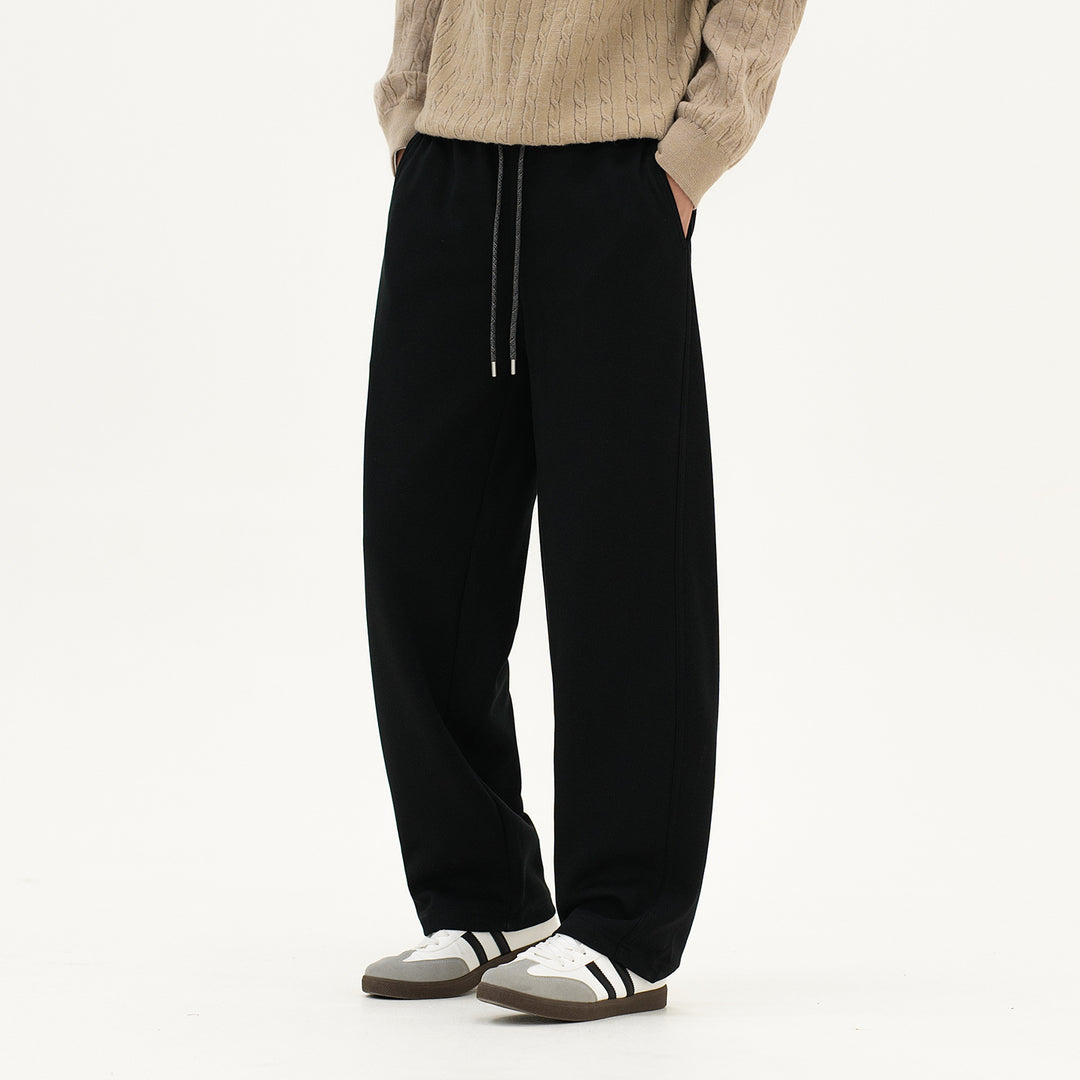 Damen Breite Relax-Fleece-Hose mit Tunnelzug Echoarchiv