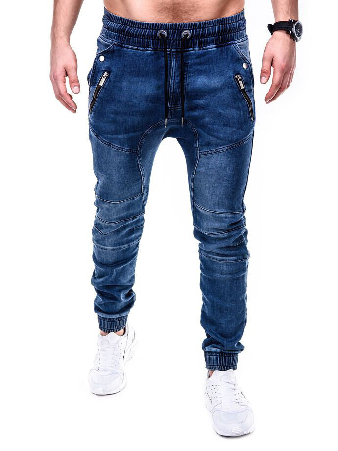 Herren Jogginghose im modernen Skinny Fit mit dehnbarer Baumwollmischung und sportlichen Details Echoarchiv