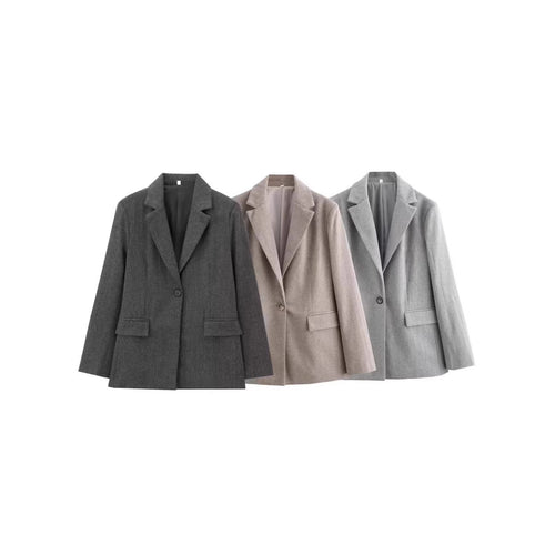 Damen Klassischer Blazer mit strukturiertem Stoff Echo Archiv