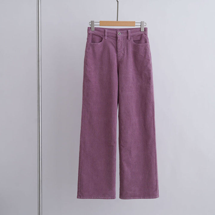 Damen Bequeme und weite Cordhose Echoarchiv