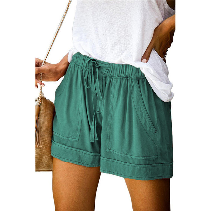 Damen Bequeme Sommer-Shorts mit elastischem Bund und praktischen Taschen Echo Archiv