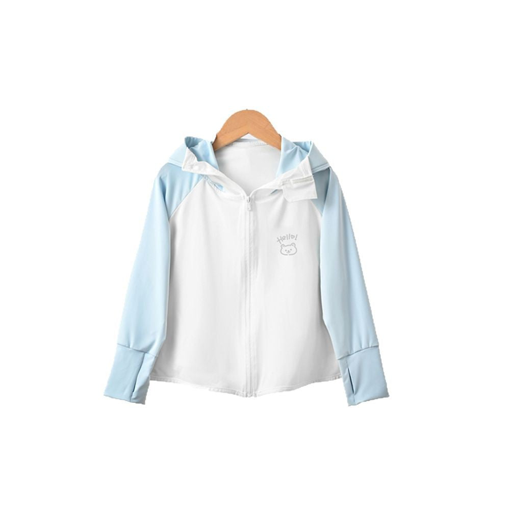 Jungen Outdoor-Schutzjacke mit Kapuze Echo Archiv