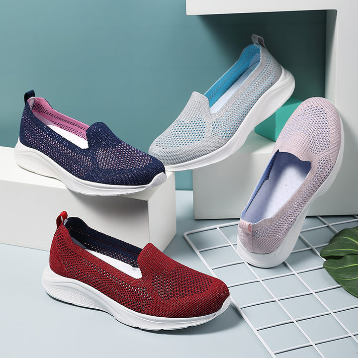 Damen nan nahtloser Sockensneaker mit Memory-Fußbett und flexibler Leichtlaufsohle Echo Archiv