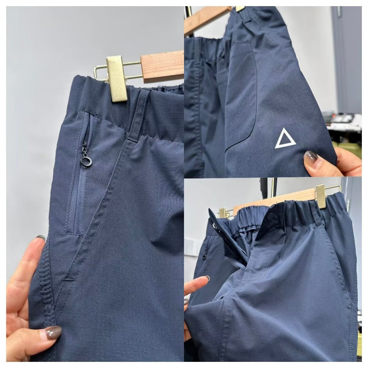Herren Bequeme Cargo-Hose mit Multifunktionalen Taschen Echoarchiv