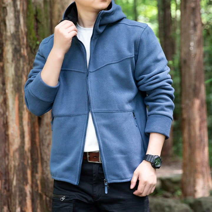 Herren Fleecejacke mit praktischen Taschen Echo Archive