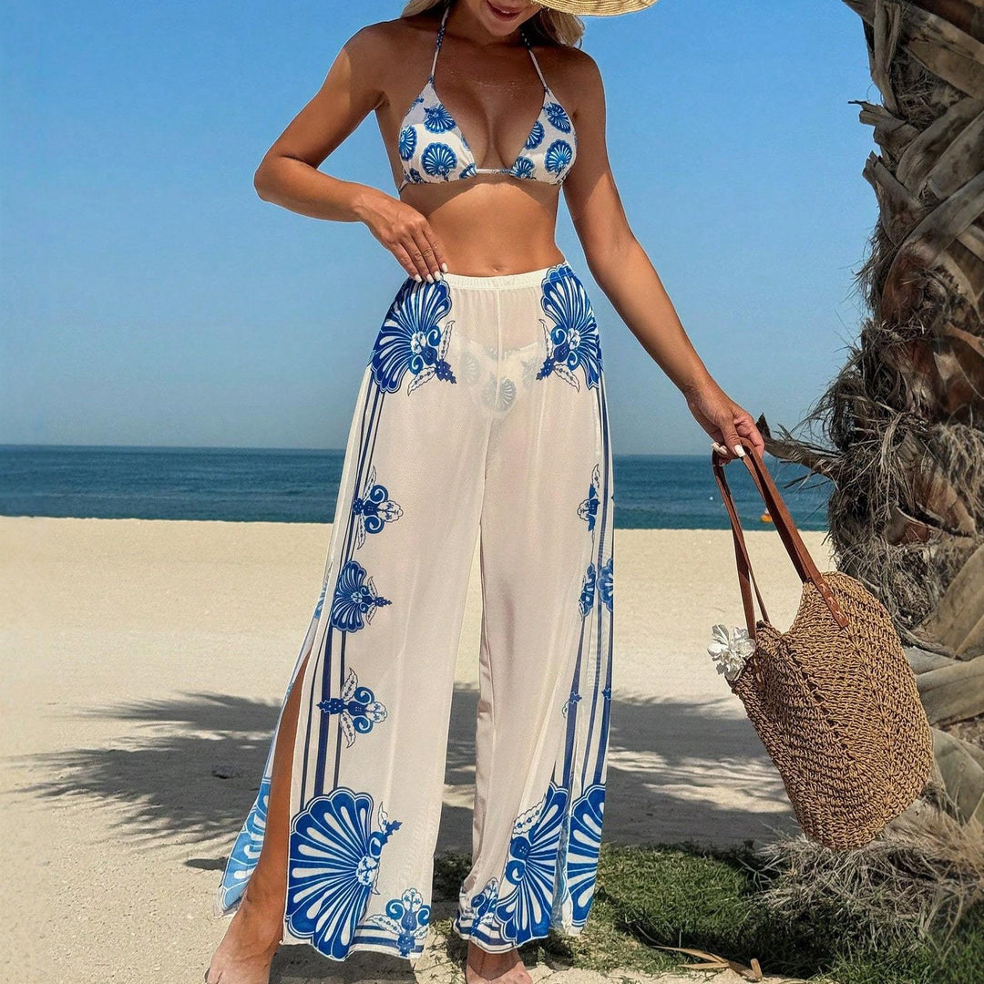Damen Bikiniset mit floralem Design und luftiger Schnittführung Echo Archiv
