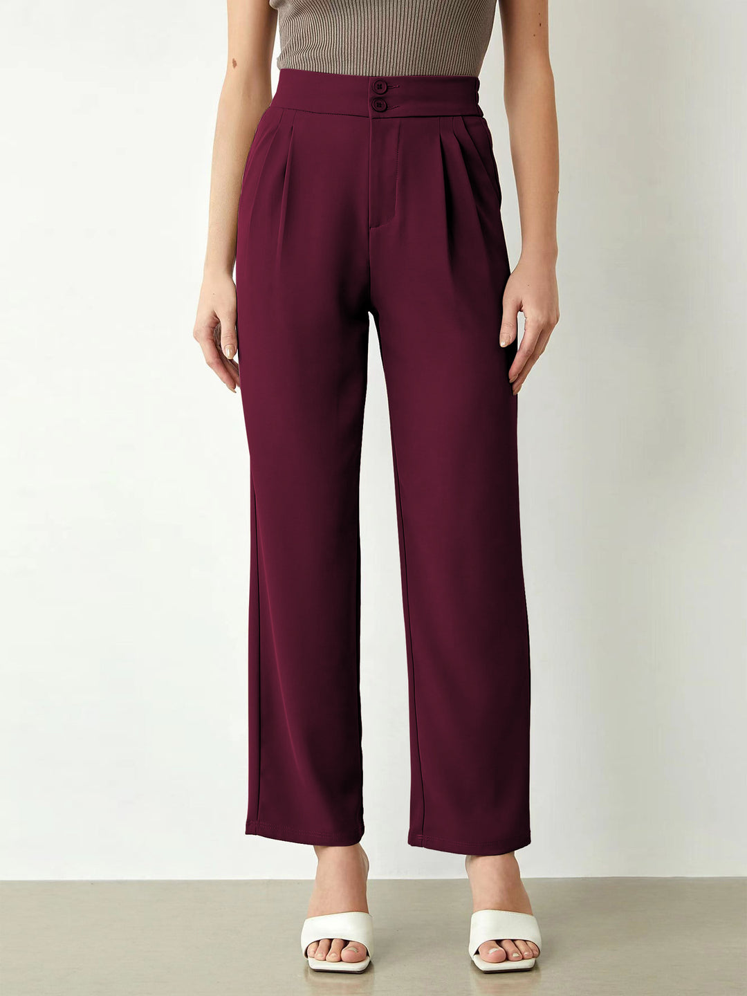 Damen Elegante und luftige Stoffhose Echo Archiv