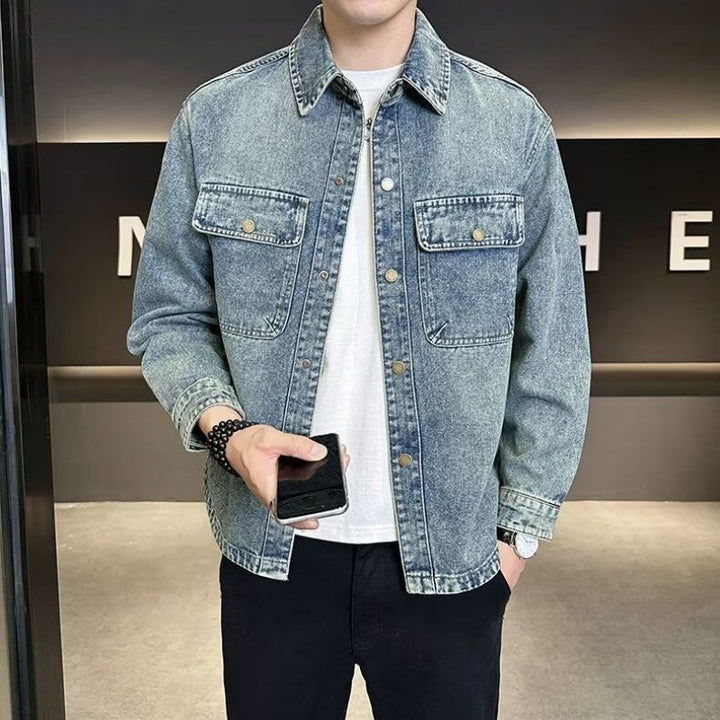 Herren Denim Überhemd Echo Archiv 1787799486