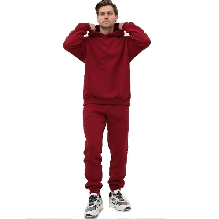 Herren komfortabler Kapuzenpullover und Jogginghose Echoarchiv