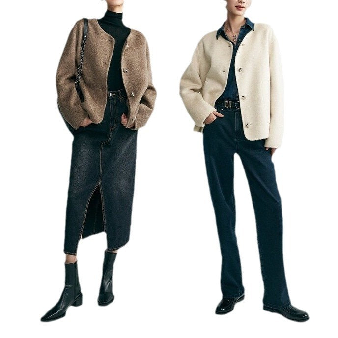 Damen Elegante und bequeme Strickjacke Echoarchiv