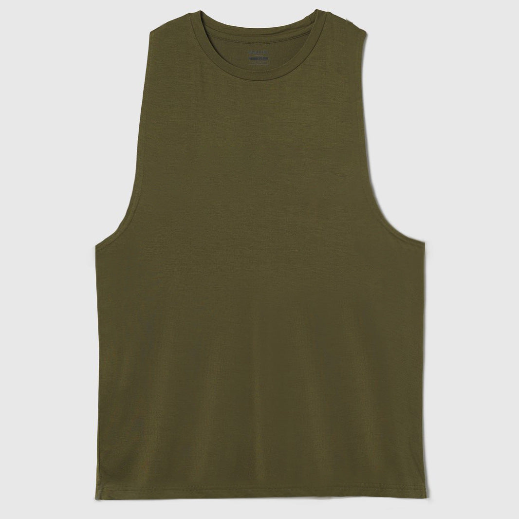 Herren Sportliches Muskelshirt für Training und Freizeit Echoarchiv