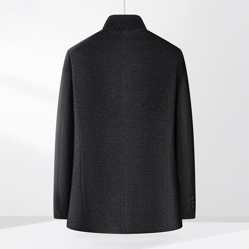 Herren Modische Wolljacke Echo Archiv