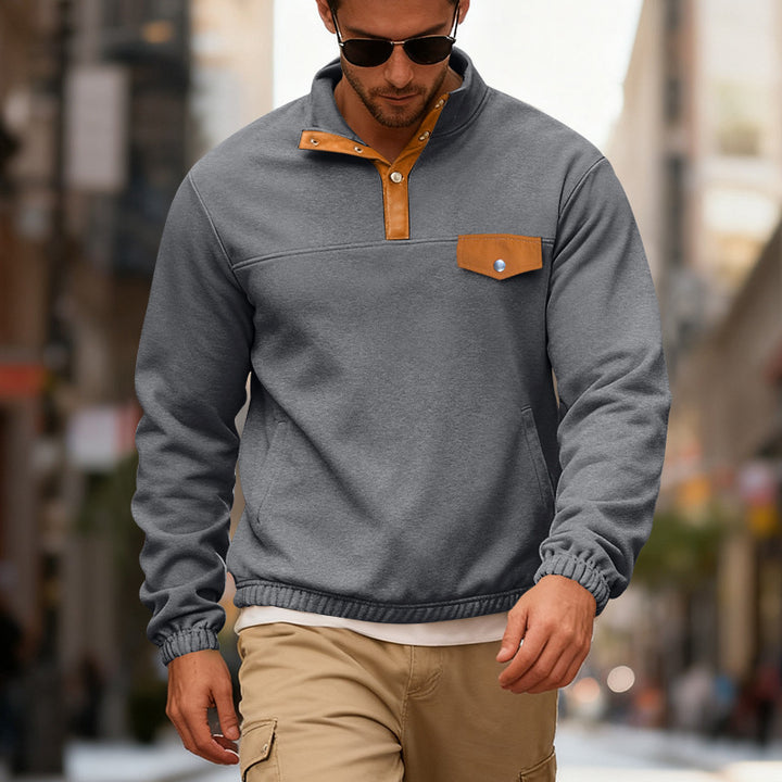 Herren sportlicher Pullover Echoarchiv
