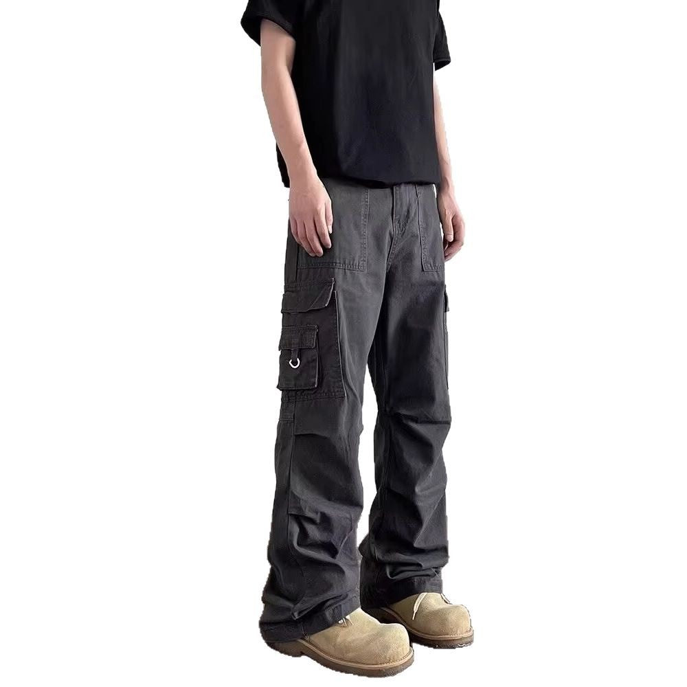 Herren Lässige Oversized Cargo-Hose Echoarchiv