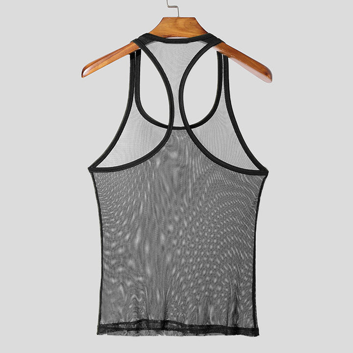 Herren Atmungsaktives Sport-Tanktop mit Racerback-Design Echoarchiv