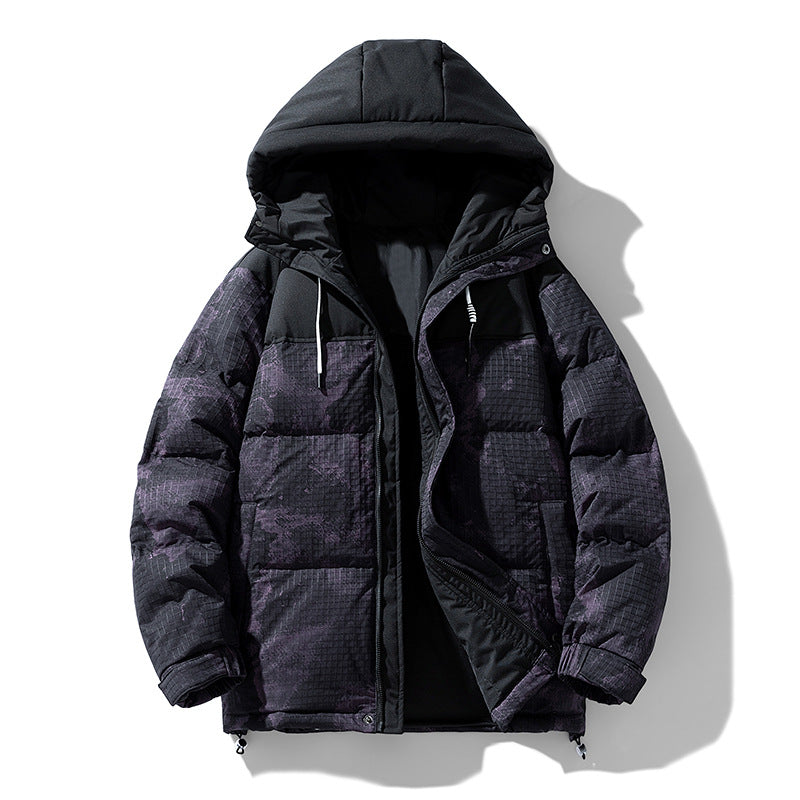 Herren warme Winter-Pufferjacke mit multifunktionalem Design Echoarchiv