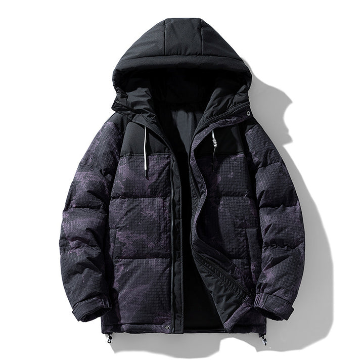 Herren warme Winter-Pufferjacke mit multifunktionalem Design Echoarchiv