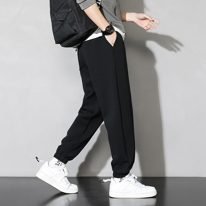 Herren lässige Sweatpants mit elastischem Bund und seitlichen Taschen Echoarchiv