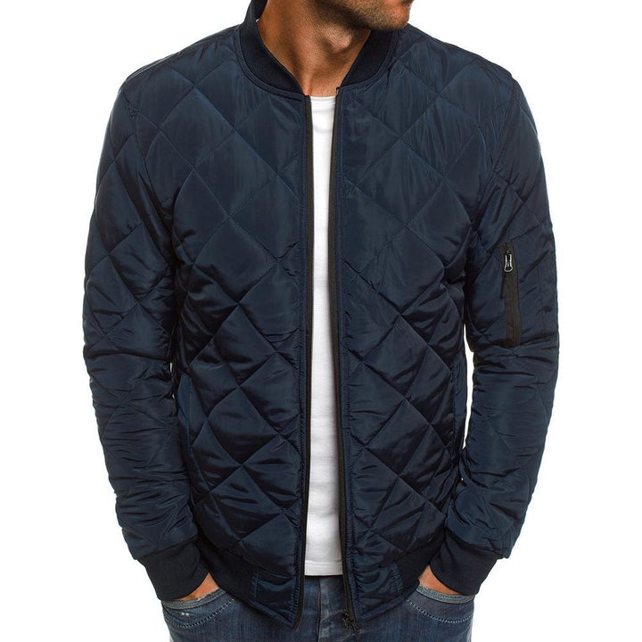 Herren Steppjacke mit praktischen Taschen und elastischen Bündchen Echoarchiv