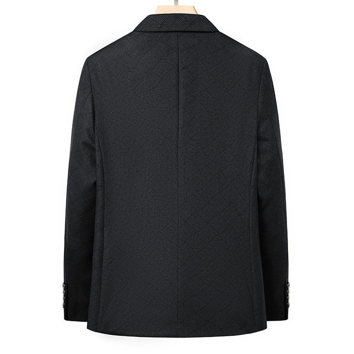 Herren modischer Blazer mit elegantem Strukturmuster Echoarchiv