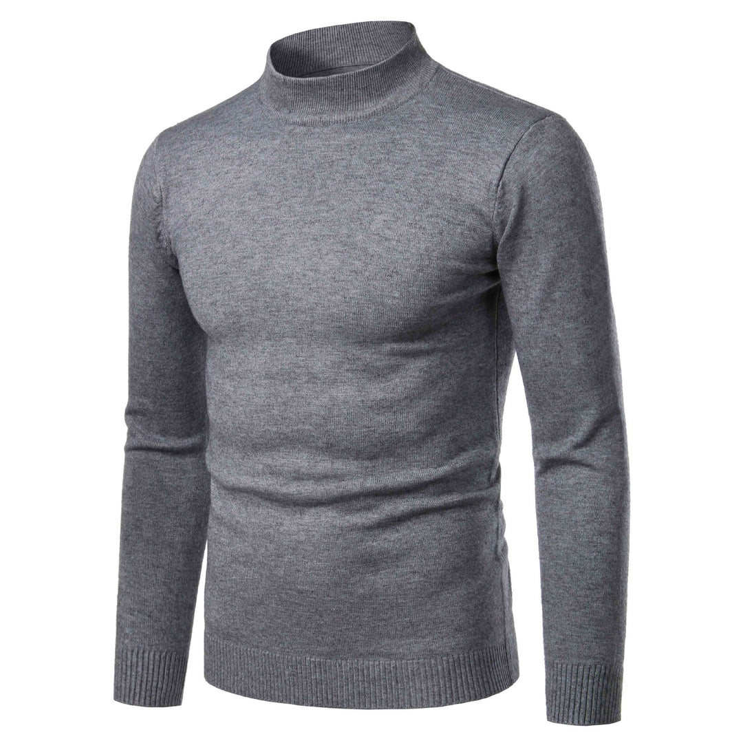 Herren warme Rollkragenpullover aus feinem Strickmaterial Echoarchiv