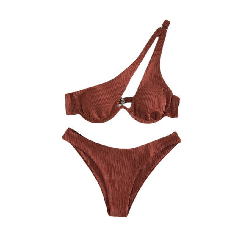 Damen Triangel-Bikini mit asymmetrischem Design und ergonomischem Schnitt Echo Archiv