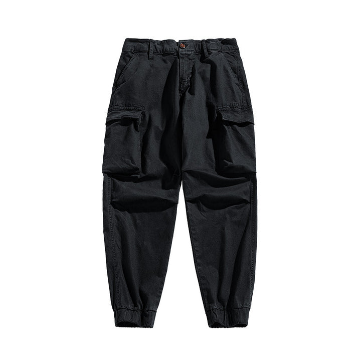 Herren Military-inspirierte Relaxed-Cargo-Jogger aus Ripstop-Baumwolle mit aufgesetzten Klappentaschen Echo Archiv