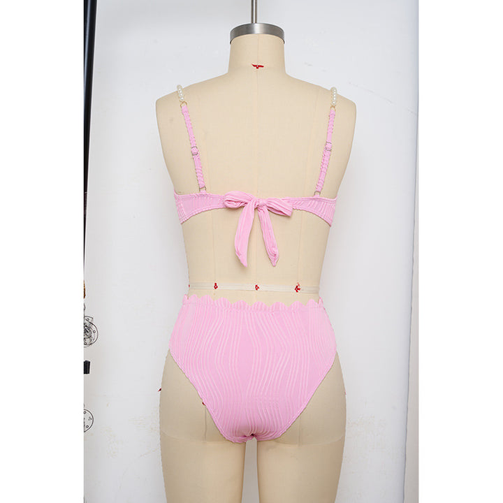 Damen Push-Up-Bikini mit Raffung und eleganten Trägern Echo Archiv