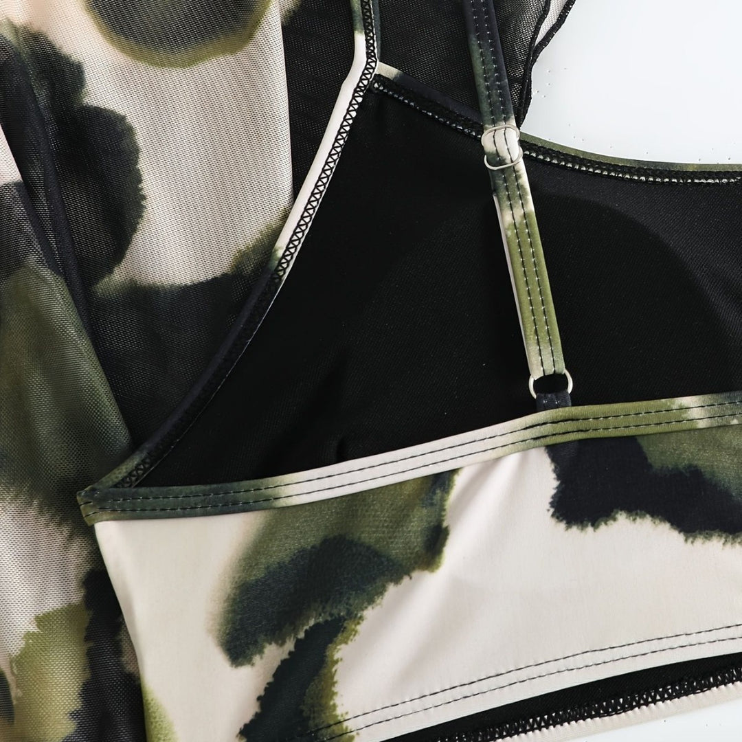 Damen Bademode mit transparentem Kimono Echo Archiv
