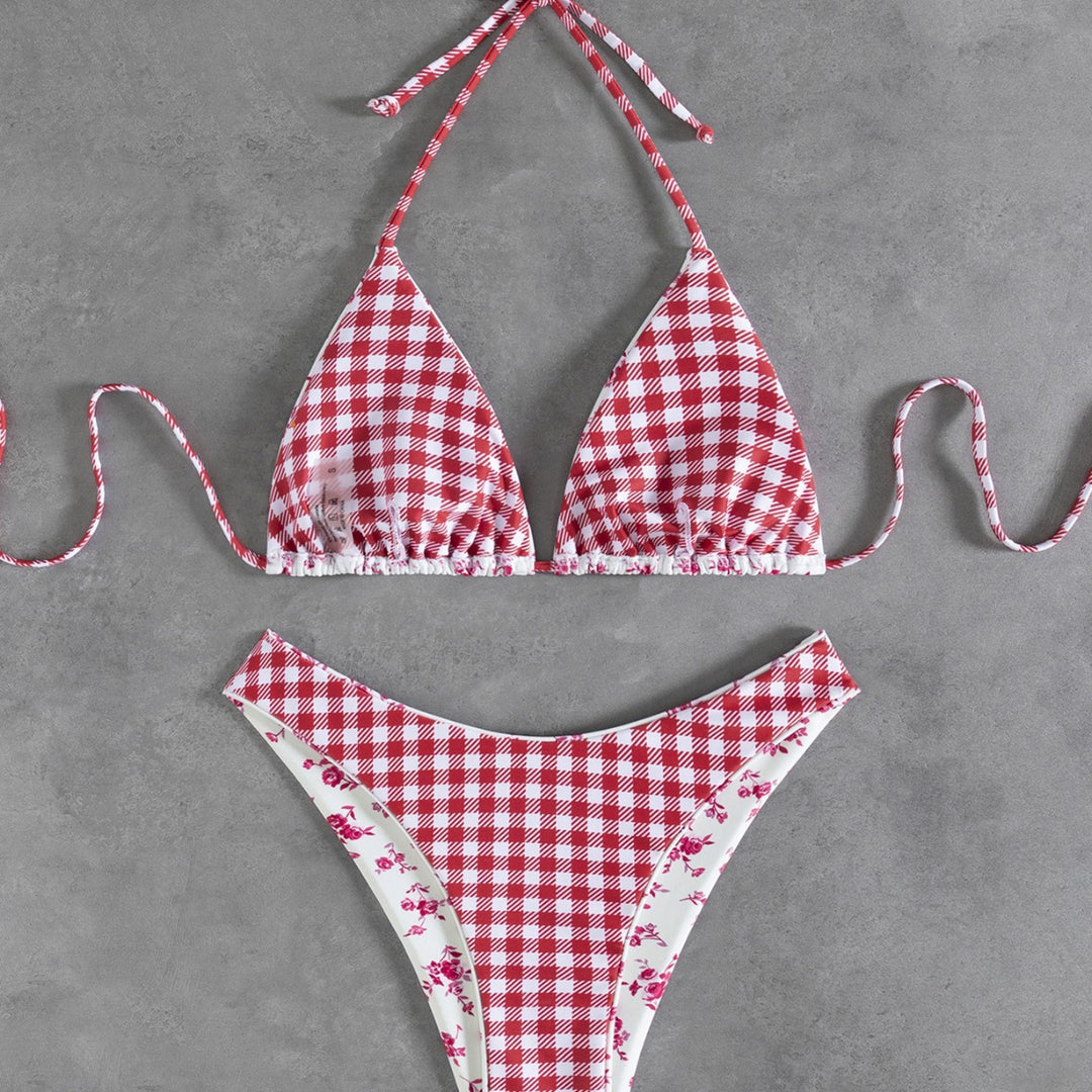 Damen Blumenmuster Bikini Echo Archiv