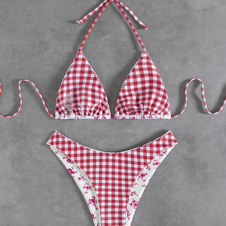 Damen Blumenmuster Bikini Echo Archiv