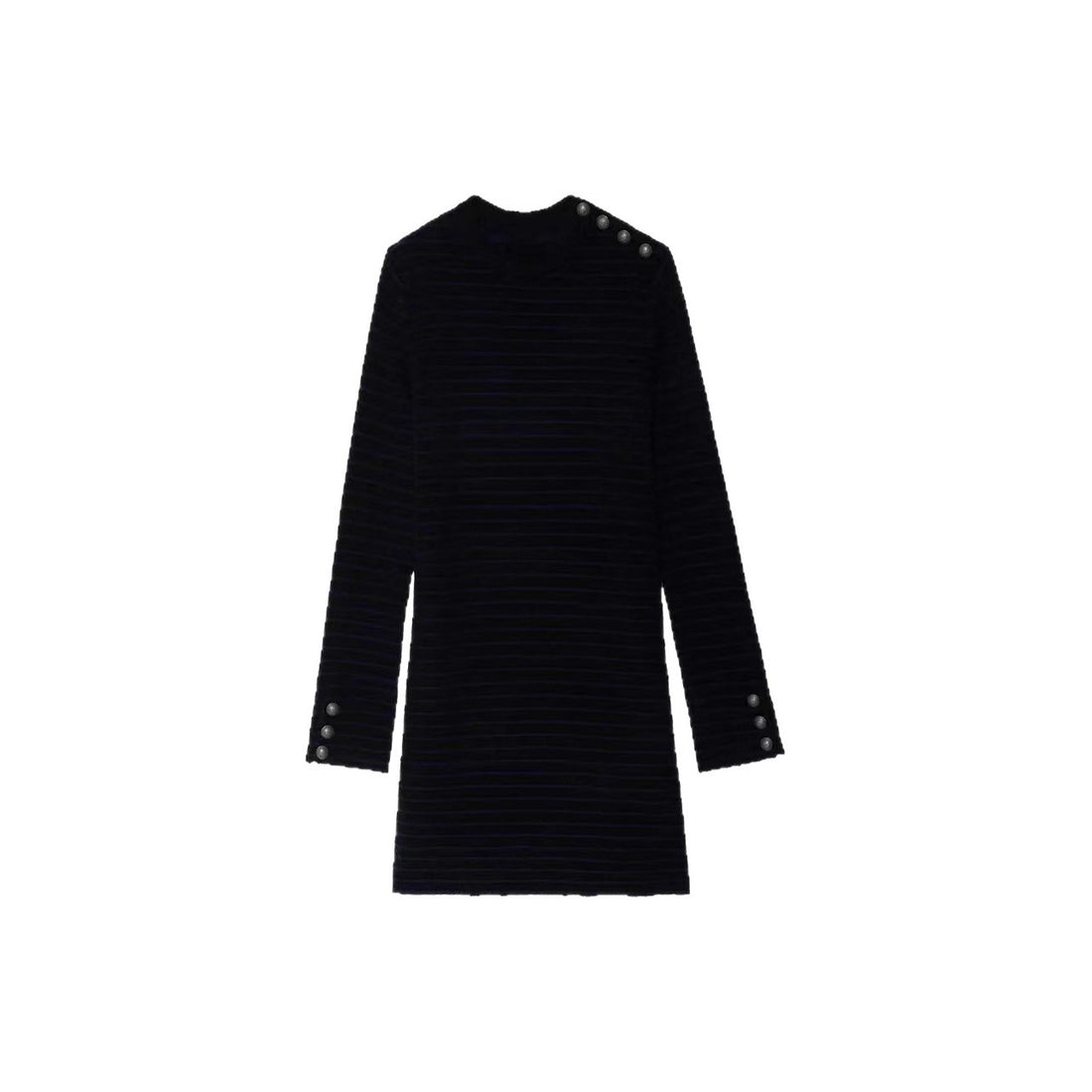 Damen Lässiges Strickkleid mit Knopfdetails Echo Archiv