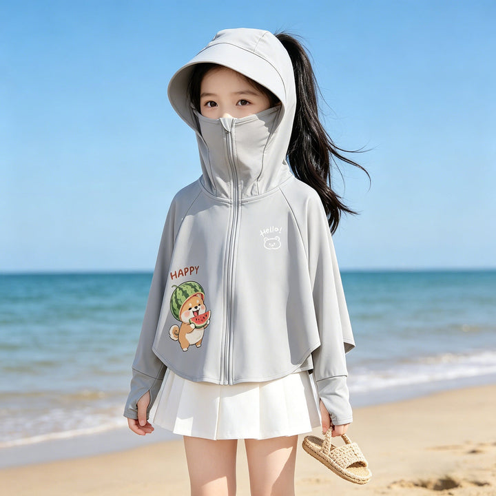 Damen nan leichte UV-Schutz Sonnenjacke mit Kapuze und Daumenlöchern für Mädchen  Echo Archiv