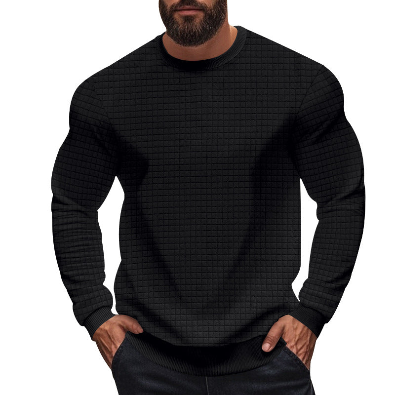 Herren strukturiertes Sweatshirt mit modernem Schnitt und hohem Tragekomfort Echoarchiv