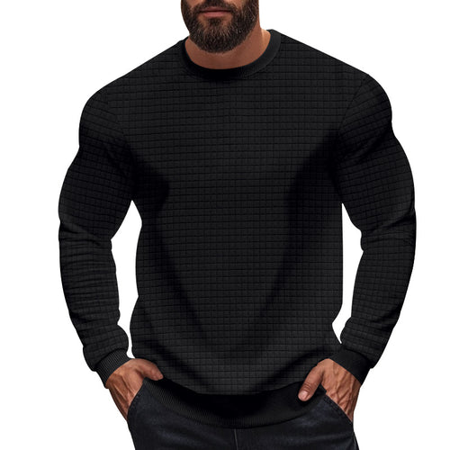 Herren strukturiertes Sweatshirt mit modernem Schnitt und hohem Tragekomfort Echoarchiv