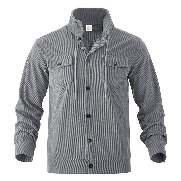 Herren cordierte Freizeitjacke mit praktischen Taschen Echoarchiv