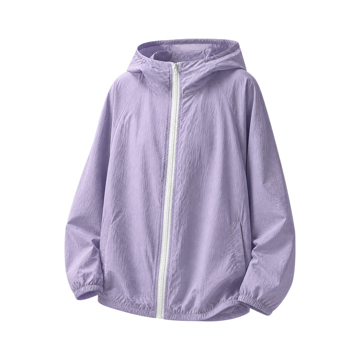 Herren Leichte Oversize-Windjacke mit Kapuze, elastischem Saum & Eingrifftaschen Echoarchiv