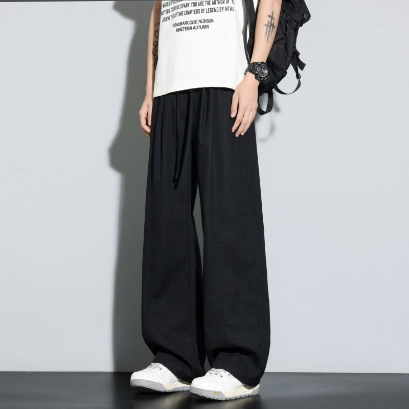 Damen Weite Lagen-Loungehose mit Cargo-Details & elastischem Tunnelzug Echoarchiv