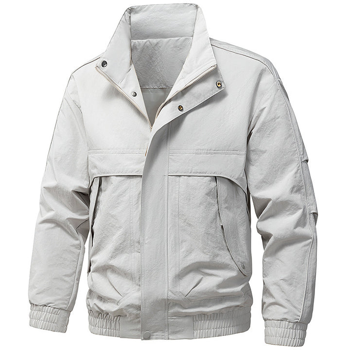 Herren technische Kapuzen-Softshelljacke mit verstellbarer Kapuze und Utility-Taschen Echo Archiv