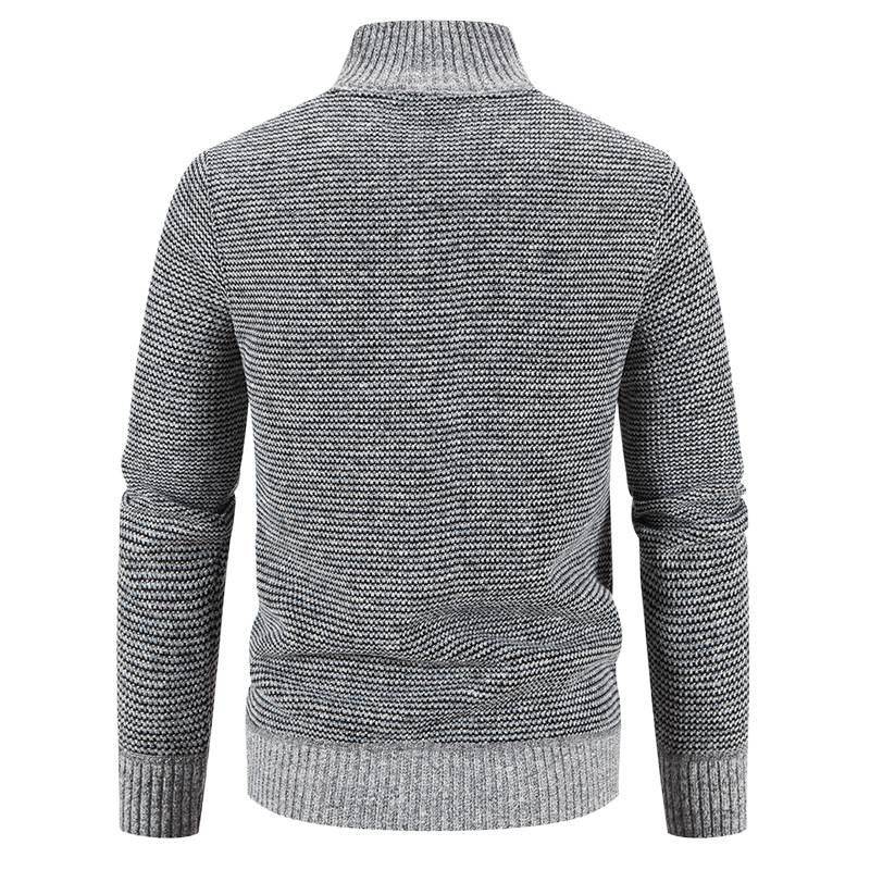 Herren lässige Steppjacke mit Strickärmeln Echoarchiv