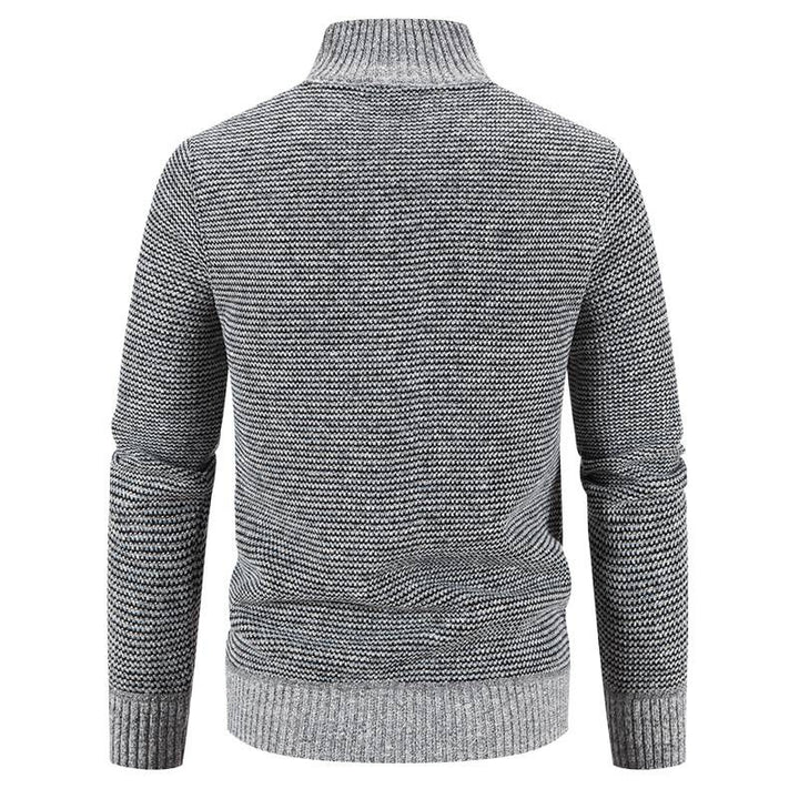 Herren lässige Steppjacke mit Strickärmeln Echoarchiv