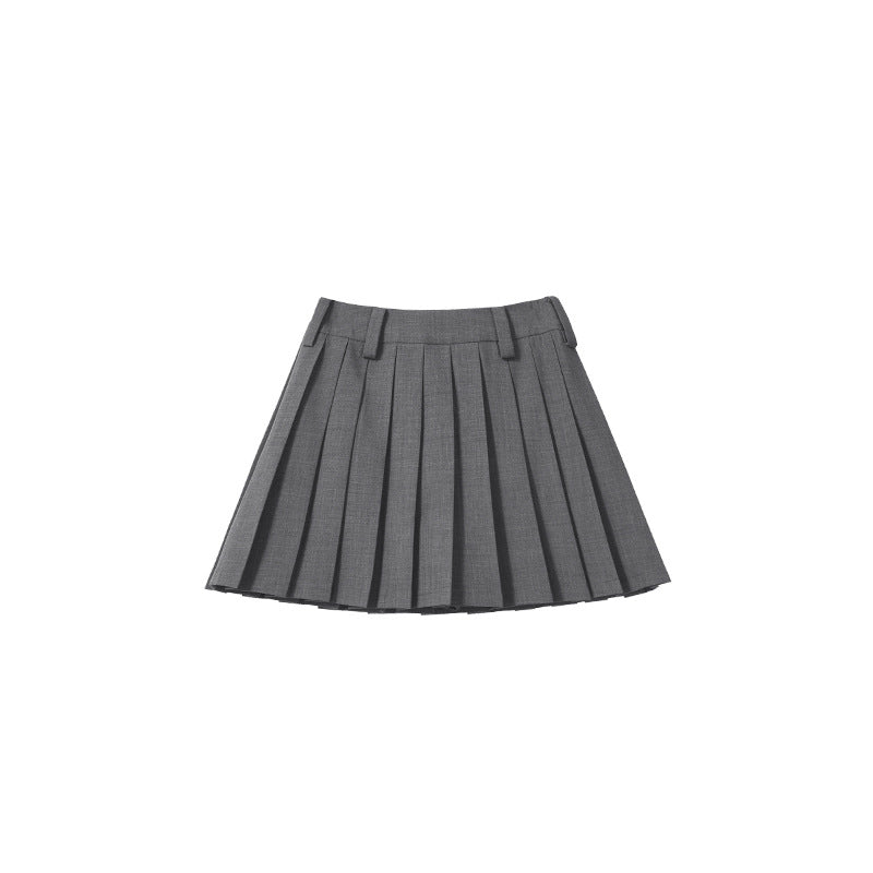 Damen Plissierter Midi-Rock Echoarchiv