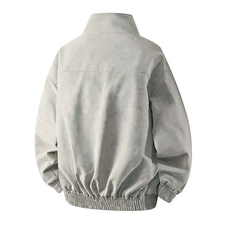 Herren Modische Übergangsjacke mit hohem Kragen und revitalisierendem Innenfutter Echoarchiv