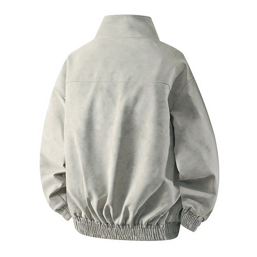 Herren Modische Übergangsjacke mit hohem Kragen und revitalisierendem Innenfutter Echoarchiv