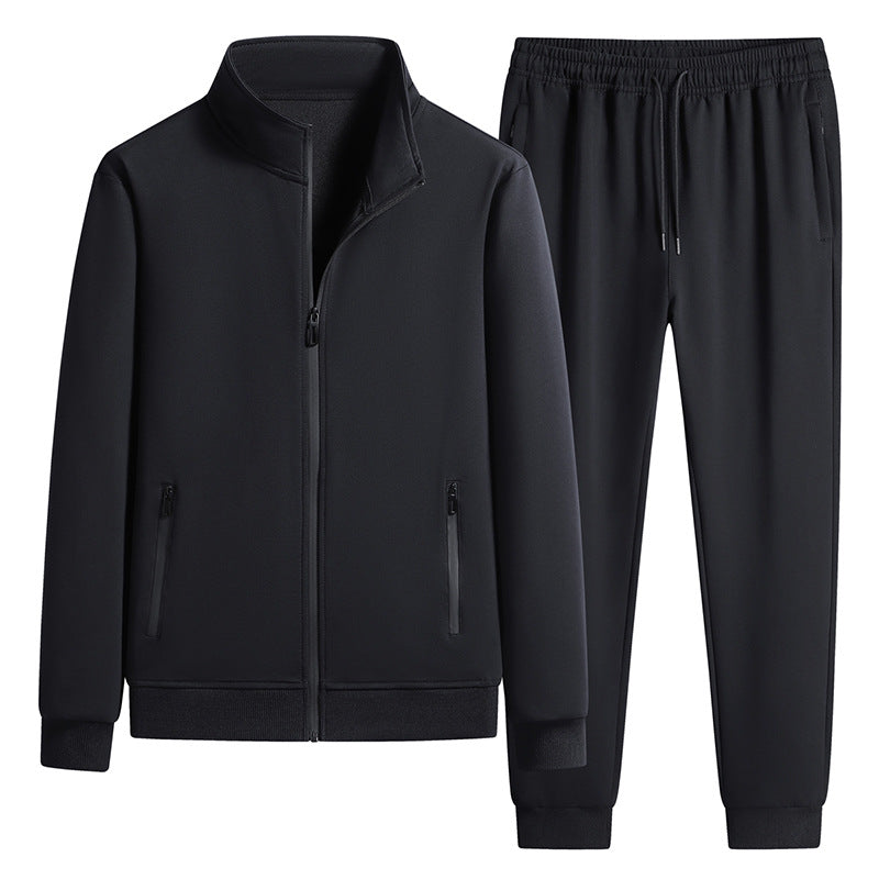 Herren Sportliches Zweiteiler Trainingsanzug – Averon