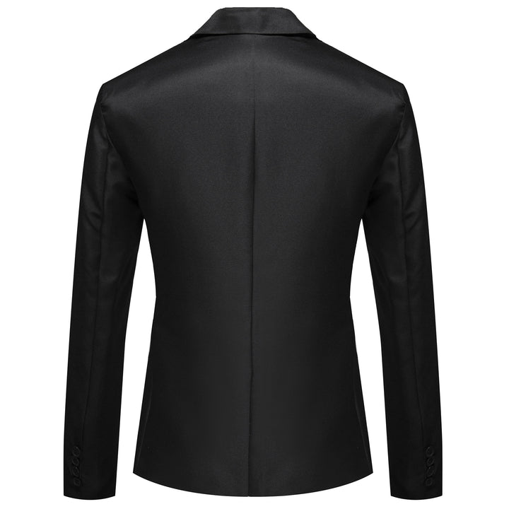 Herren modischer und eleganter Anzugjacke mit satiniertem Finish Echoarchiv